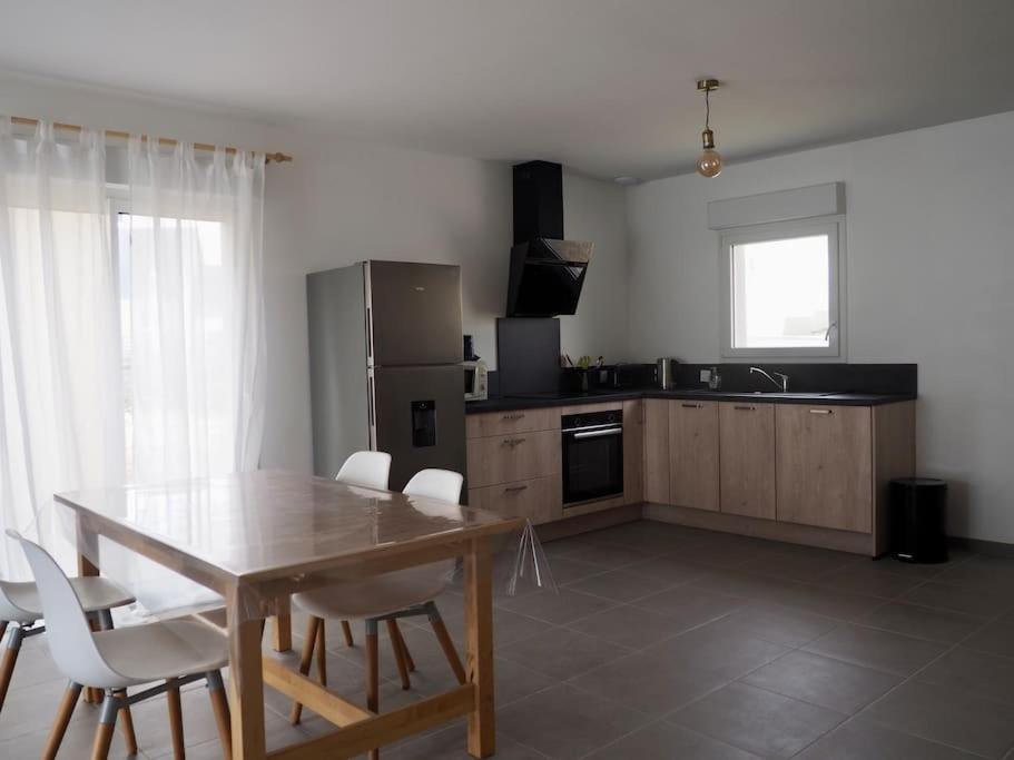 Maison 6-8 Personnes 3 Chambres Les Pieux Extérieur photo