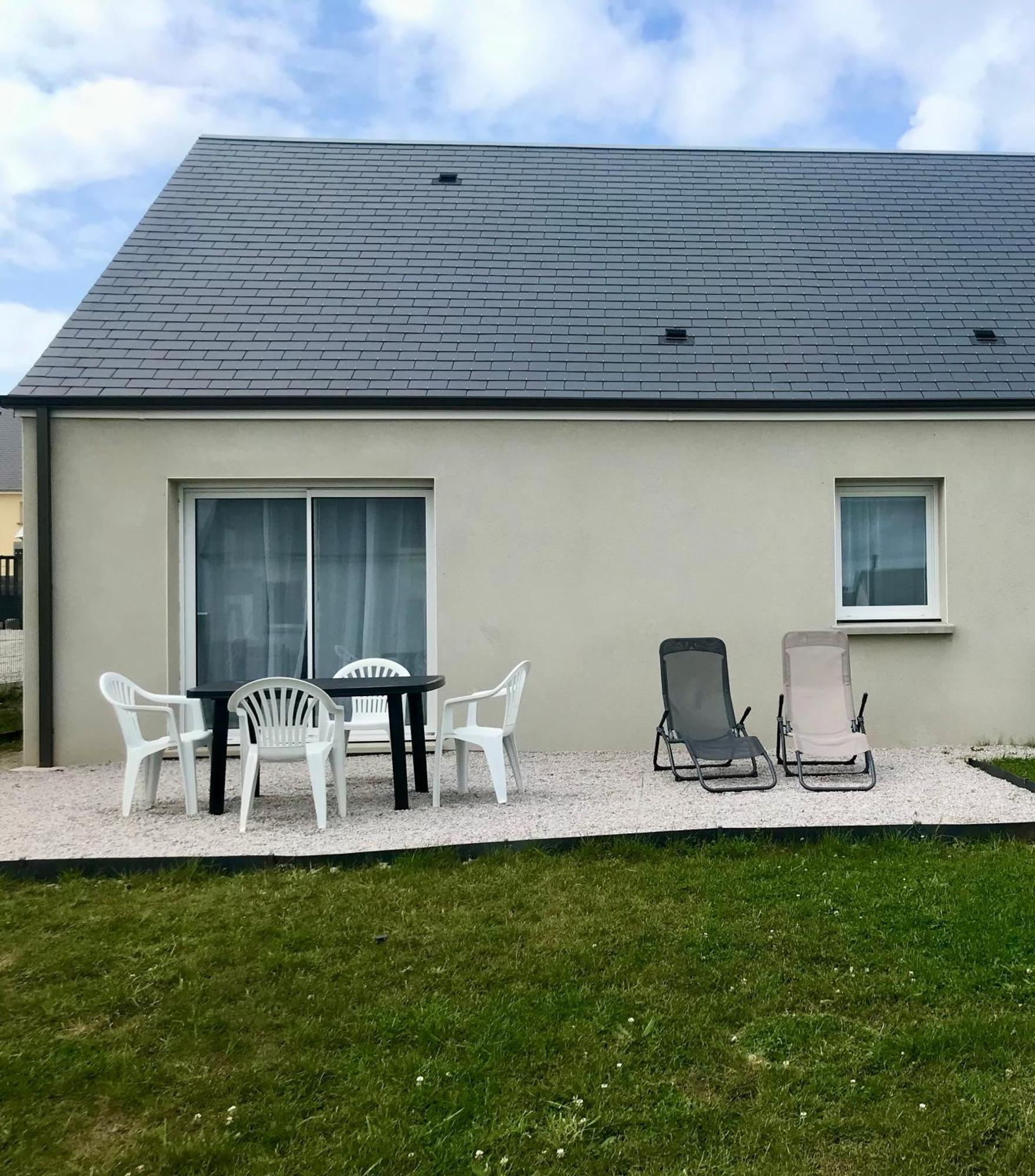 Maison 6-8 Personnes 3 Chambres Les Pieux Extérieur photo